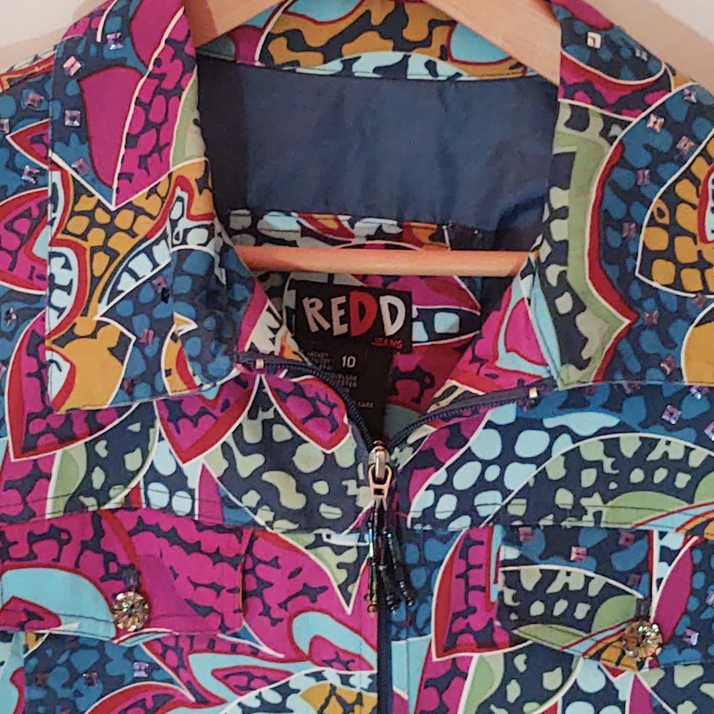 REDD JEANS Multi-Color Jacket - Picture 6 of 6